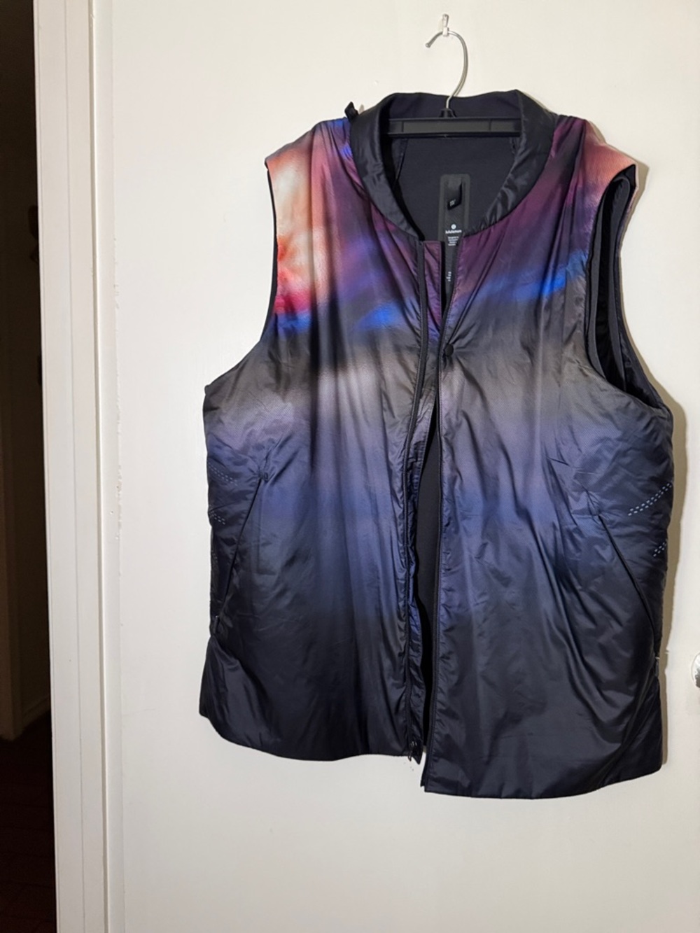 lululemon athletica Ombre Navy & Purple Sleeveless Puffer Vest